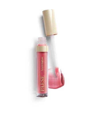 Brillant à lèvres avec particules pour des lèvres visuellement sublimées Effet miroir Couleur 04 Glowing Lipgloss Paese - 4