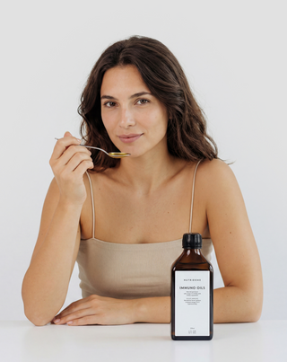 Vloeibare Olie voor de Immuniteit met Omega 3-6-9 Vetzuren Nutridome Immuno 250 ml - 3