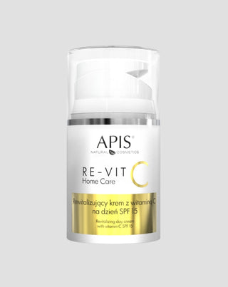 Crème de jour revitalisante avec SPF 15 et vitamine C Re-Vit C Home Care Apis - 1