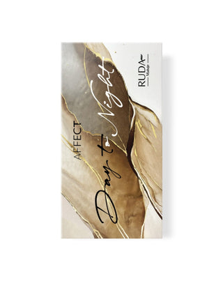 Palette de fards à paupières Affect Day to Night dans des tons nude - 5