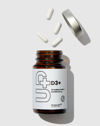UP Health Pharma Up D3+ supplement met vitamine D3 in combinatie met magnesium, 60 capsules - 2