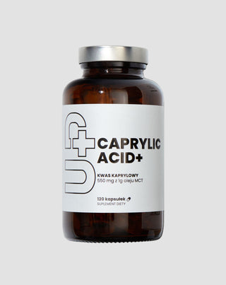 UP Caprylic acid+ supplement ter ondersteuning van het spijsverteringscomfort en de darmgezondheid UP Health Pharma 120 capsules - 1