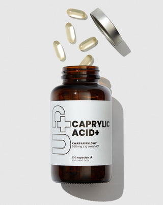 UP Caprylic acid+ supplement ter ondersteuning van het spijsverteringscomfort en de darmgezondheid UP Health Pharma 120 capsules - 2