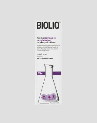 Crème raffermissante et lissante pour le contour des yeux et des lèvres 45+ Bioliq - 1