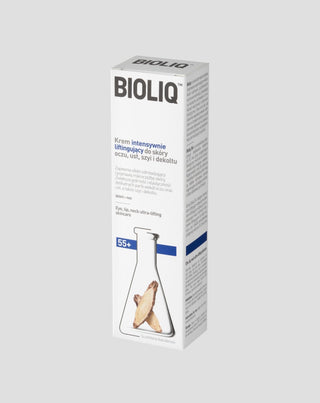 Crème liftante intensive pour les yeux, les lèvres, le cou et le décolleté 55+ Bioliq - 2