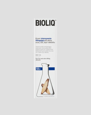 Crème liftante intensive pour les yeux, les lèvres, le cou et le décolleté 55+ Bioliq - 1