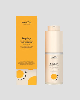 Voedend, verlichtend gezichtsserum met antioxidanten en drievoudige vitamine C Heyday 30 ml Resibo - 4