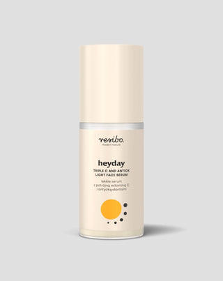 Voedend, verlichtend gezichtsserum met antioxidanten en drievoudige vitamine C Heyday 30 ml Resibo - 3