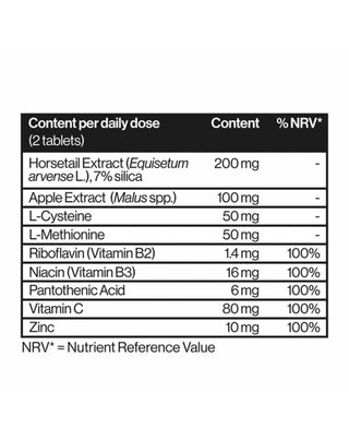 Voedingssupplementen tabletten voor haar Hair nutrient tablets food suplement Scandinavian Biolabs_2 - 2