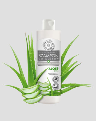 Zuiverende haarshampoo op basis van aloë vera en kruiden voor dagelijks gebruik E-Fiore - 1