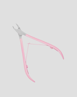 You Beauty professionele nagelriemknipper van 3 mm met satijnen roze handvat - 3
