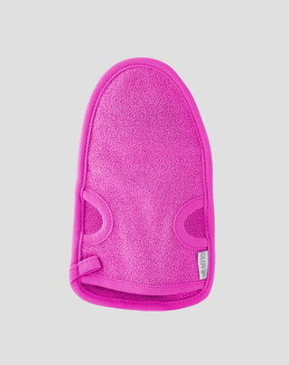 Herbruikbare lichaamsreinigings- en exfoliërende handschoen voor het verminderen van cellulitis, roze huidverzachtende handschoen - 1