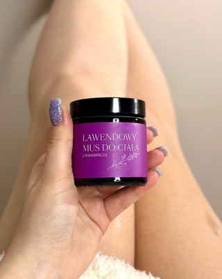 Lavendel Body Mousse voor Geïrriteerde en Gedehydrateerde Huid met Lavendelolie Mglife - 3