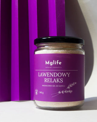 Magnesiumbadzout met Epsomzout en essentiële olie Lavendel Ontspanning Mglife - 2