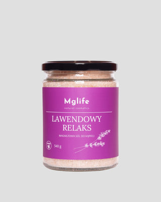 Magnesiumbadzout met Epsomzout en essentiële olie Lavendel Ontspanning Mglife - 1