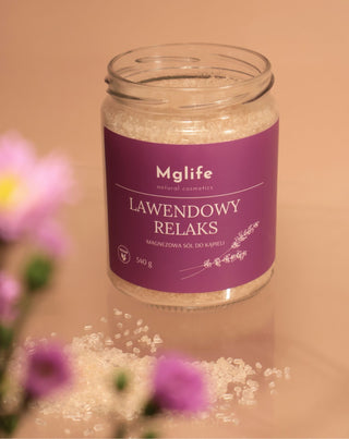 Magnesiumbadzout met Epsomzout en essentiële olie Lavendel Ontspanning Mglife - 3