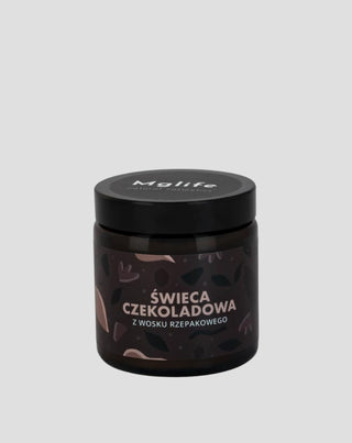 Geurende chocolade natuurlijke milieuvriendelijke koolzaadkaars Mglife - 1