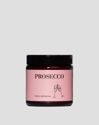 Bougie naturelle au colza avec un parfum rafraîchissant et légèrement sucré de Prosecco Mglife - 1