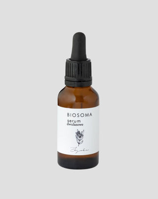 Twee-fase anti-aging gezichtsserum met hyaluronzuur en natuurlijke oliën Biosoma - 1
