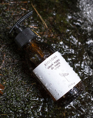 Huile nettoyante visage au citron et à l'huile d'amande, démaquille efficacement Biosoma - 2