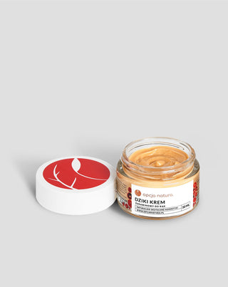 Crème pour les mains à la canneberge sauvage pour peaux sèches et abîmées avec 5% d'urée Opcja Natura - 2