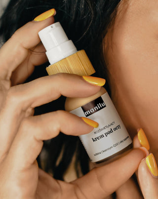 Crème contour des yeux éclaircissante jour et nuit à la caféine et à la coenzyme Q10 Manilu - 3