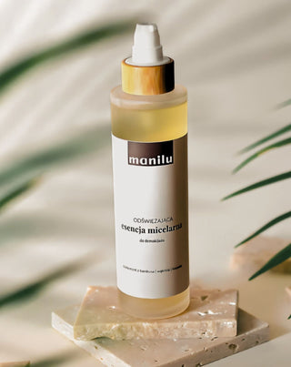 Essence micellaire rafraîchissante Manilu pour démaquiller et apaiser les irritations au D-panthénol - 2