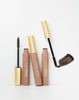 Mascara met verzorgende 2-in-1 Eyegasm Brown die de groei van wimpers stimuleert Paese - 4