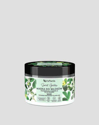 Masque pour cheveux fragiles qui tombent rapidement au fenugrec et au navet noir Vis Plantis - 1