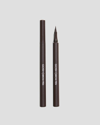 Precieze wenkbrauwstylingpen met applicator Effect dat tot 24 uur aanhoudt Kleur 003 Donkerbruin Gosh - 1