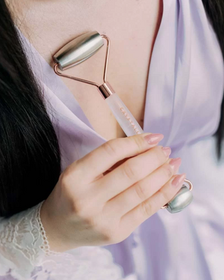 Ensemble de massage facial en acier inoxydable - Cryothérapie Cryo Ice Beauty Set Crystallove - 2