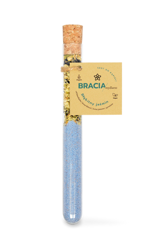 Bain hydratant à la fleur de clitoris, au jasmin bleu et au myrte de Bracia - 1