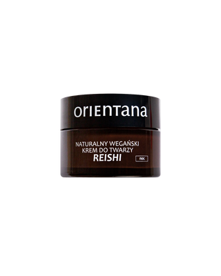 Crème de nuit naturelle vegan pour le visage contre les premiers signes de l'âge au champignon Reishi Orientana - 1