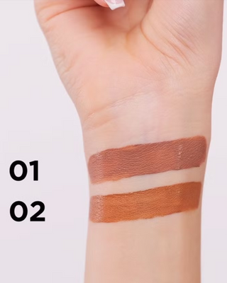 Bronzeur liquide crémeux et léger Wonder Match n° 02 pour contouring humide Eveline - 2