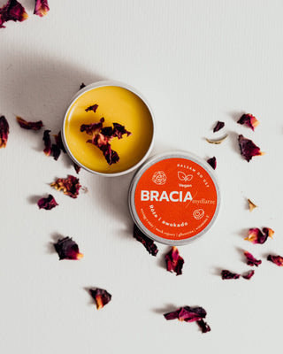 Lotion pour les lèvres régénérante à la rose et à l'avocat avec vitamine E Bracia Mydlarze - 2