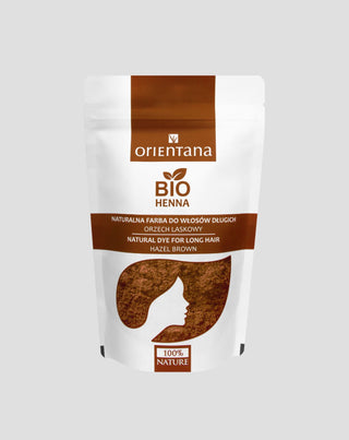 Orientana natuurlijke haarverf bio henna hazelnoot - 1