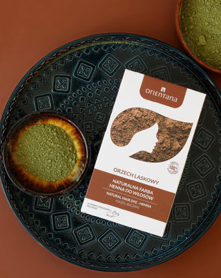 Orientana natuurlijke haarverf bio henna hazelnoot - 2