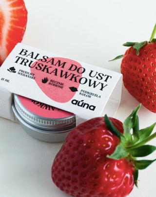 Aardbeienliplotion voor een mooiere lipkleur en meer glans Auna - 4