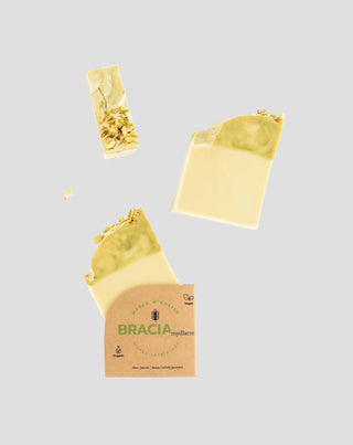 Zeepblok met jasmijn en acacia tegen rimpels en acne Warme zomernacht Bracia Mydlarze_2 - 2