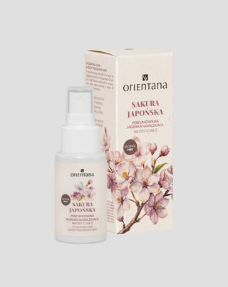 Hydraterende nevel voor lichaam en haar met de Japanse sakurageur Orientana_2 - 2