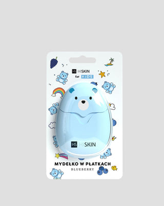 Zeepvlokken voor kinderen blauw Blueberry HiSkin for Kids 50 stuks - 1