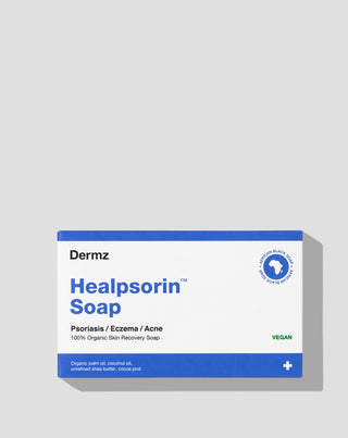 Zwarte Afrikaanse zeep tegen acne, psoriasis en eczeem Healpsorin Dermz - 1