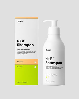 Hennep shampoo met probiotica tegen jeuk en schilfering van de hoofdhuid H+P Dermz_3 - 3