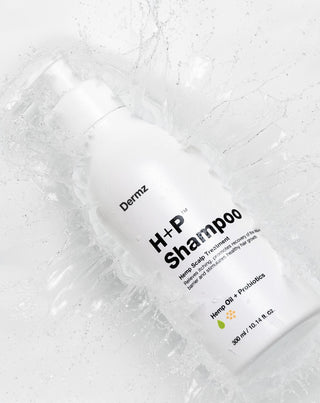 Hennep shampoo met probiotica tegen jeuk en schilfering van de hoofdhuid H+P Dermz_2 - 2