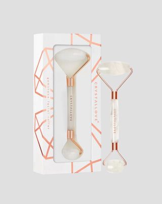 Gezichtsmassager van bergkristal, de koning der kristallen, roller Crystallove - 1