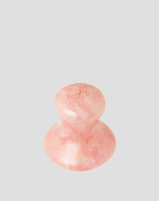 Mushroom voor gezichtsmassage van natuurlijke roze kwarts Crystallove_3 - 3
