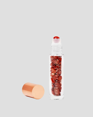 Flesje met kristallen voor olie – rode jaspis Crystallove - 1