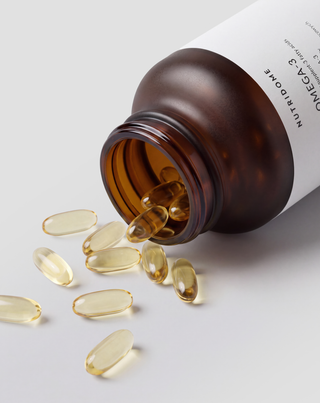 Omega 3 voor de immuniteit en de goede werking van hersenen, hart en gezichtsvermogen 1100 mg/dag Nutridome 60 st. - 2