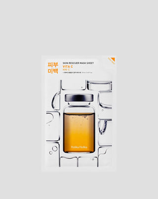 Holika Holika Skin Rescue Mask Sheet met vitamine C om de huidtint te egaliseren - 1