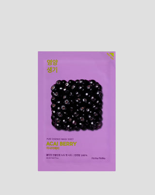 Antioxidant sheet masker met acai bessen extract Pure Essence Mask Sheet Holika Holika - 1